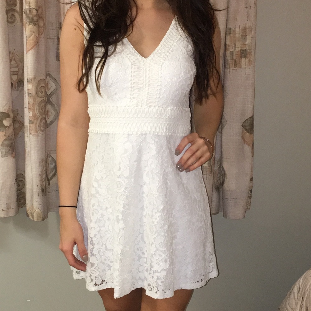White dress